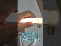 1616 Front-Lit LED Neon Flex: Luz de precisão, durabilidade inigualável.