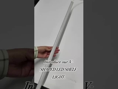 Luz de prateleira em forma de V