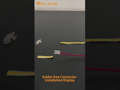 Conector LED sem solda