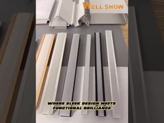 perfil de alumínio conduzido