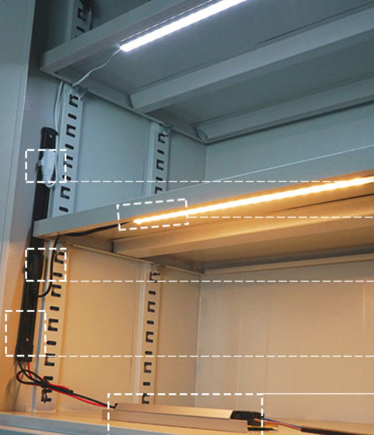 Adaptador branco da luz de Grey Black Power System Connect do trilho da luz da trilha do diodo emissor de luz do ímã 12V 24V