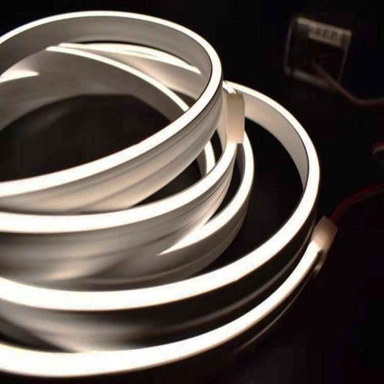 tamanho cortado 50mm de néon dobrável da luz de tira 6000k do diodo emissor de luz de 6x12mm para a decoração da casa