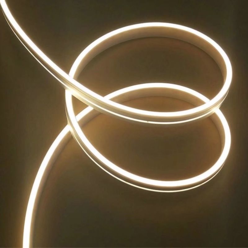 Tubos leves de néon 12MM dobráveis livres do diodo emissor de luz do brilho ajustável 6MM para a decoração interior