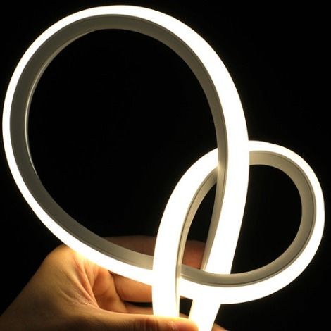 tamanho cortado 50mm de néon dobrável da luz de tira 6000k do diodo emissor de luz de 6x12mm para a decoração da casa