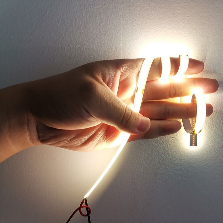 decoração da casa do alto densidade 4000K 10W da ESPIGA 12V da tira do diodo emissor de luz de 480leds/M