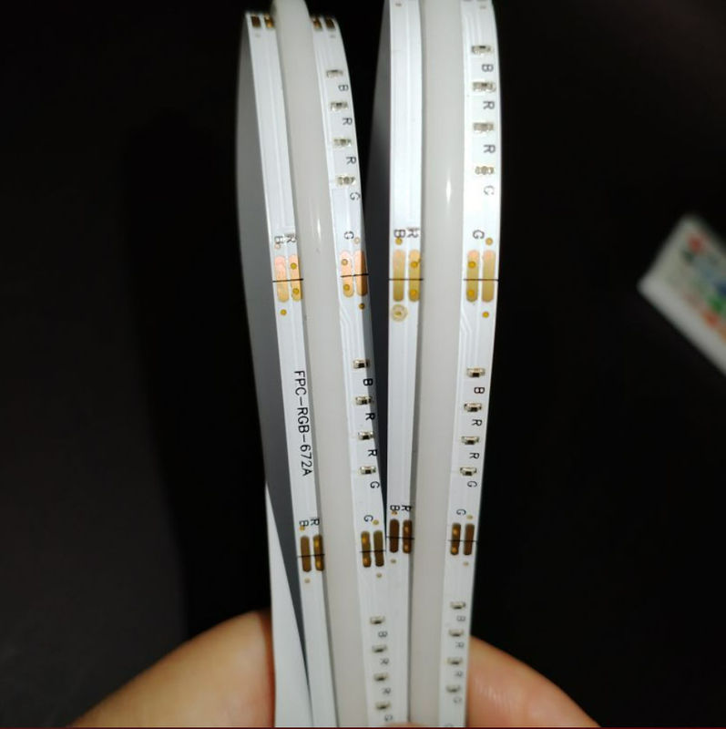 RGBW Fita de Luz COB DC 24V Alta Densidade 14,4W 4000K Decoração Interna