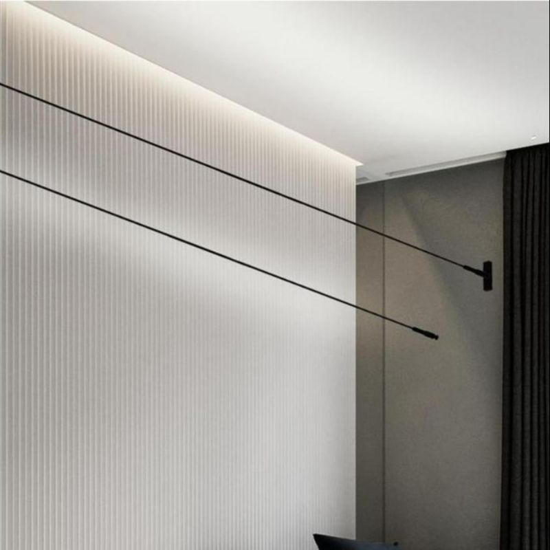 da luz linear do perfil de 6W 8W comprimento livre que corta a arruela direta magro da parede para a exposição da pintura da galeria