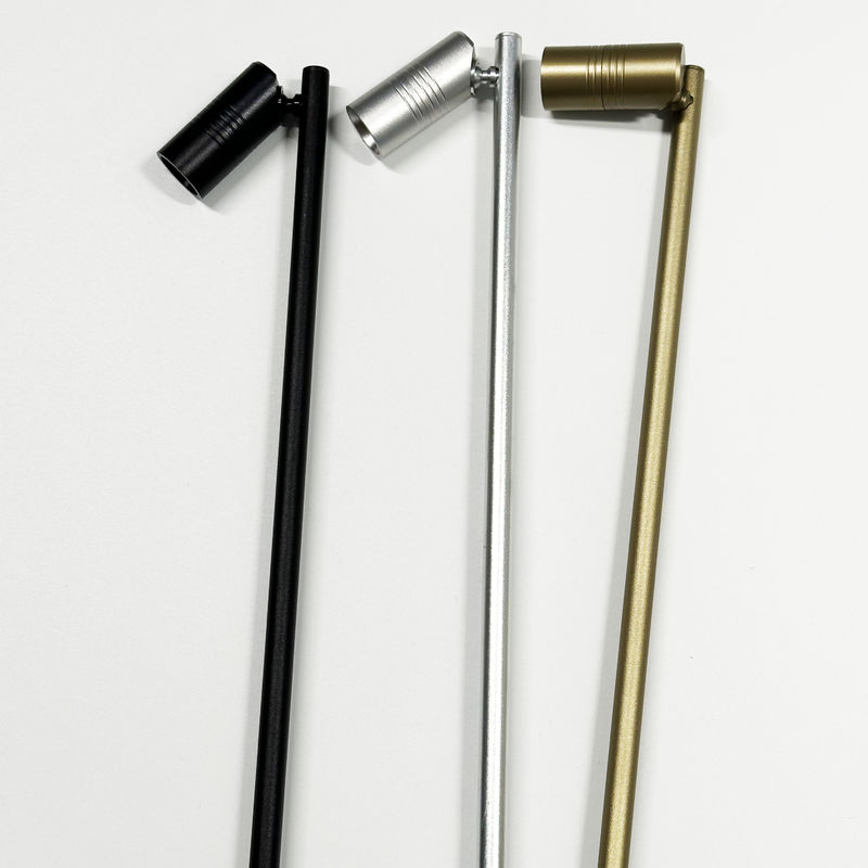 Ouro preto de prata claro 4w da joia do diodo emissor de luz do Super Slim para a mostra do armário de exposição contra