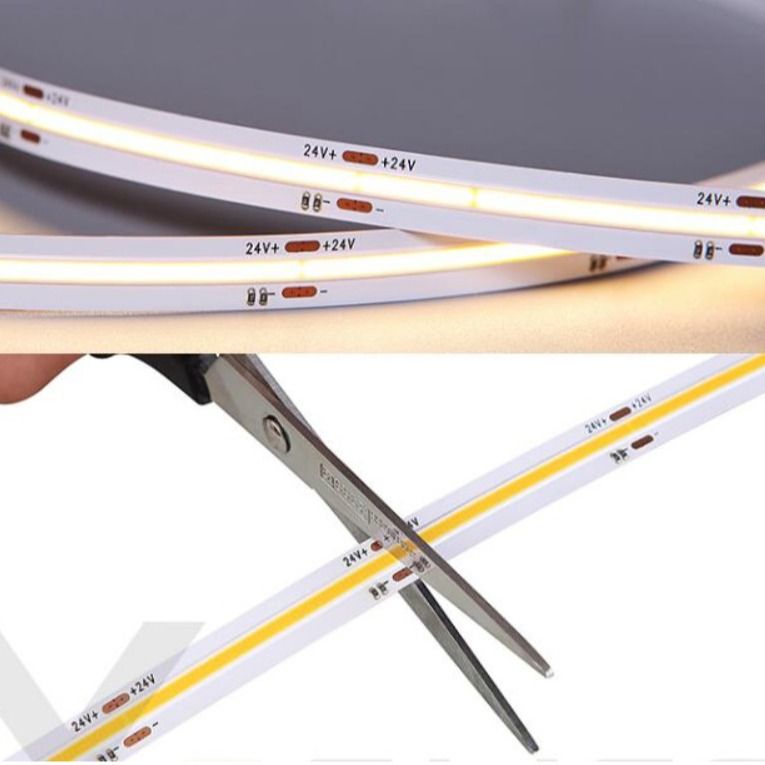 Flexível Cuttable da luz 14.4W da ESPIGA do diodo emissor de luz da C.C. 24V para a decoração