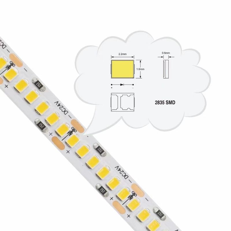 Brilho alto flexível impermeável exterior de luz de tira 13w do diodo emissor de luz para a decoração