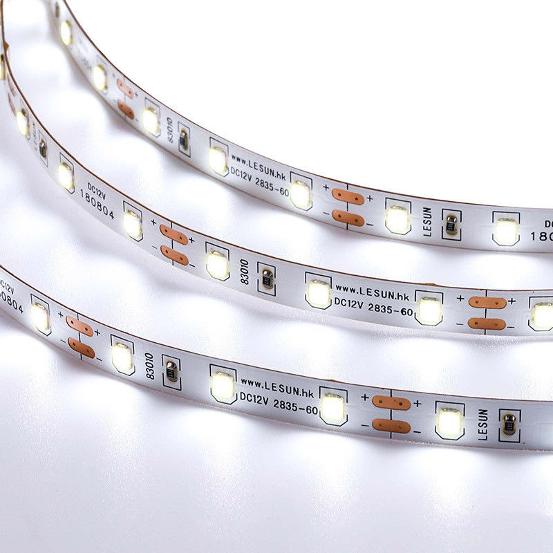 C.C. flexível de néon 12V 24V 10W 120leds/M SMD 2835 da luz do diodo emissor de luz do lúmen alto