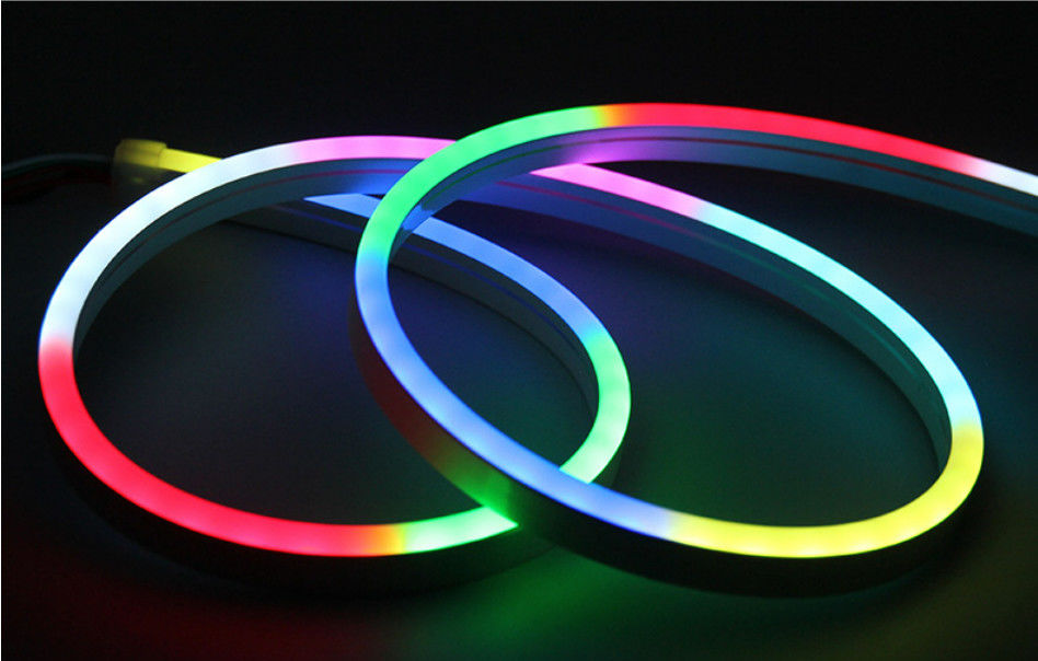 a luz de tira de néon do silicone 22-24lm/Led personalizou os sinais de néon do diodo emissor de luz para a decoração interna feita sob encomenda da parede dos sinais de néon da decoração do casamento