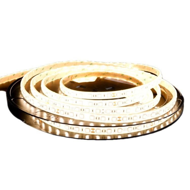 Diodos emissores de luz 12V 300 brancos frescos impermeáveis flexíveis da luz de tira 5050 SMD do diodo emissor de luz IP67 5m brilhantes para o Natal
