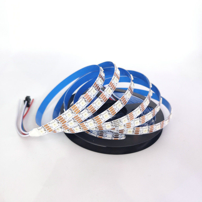 cores conduzidas flexíveis da tira de tubo 12V multi SMD 5050 RGB 300 diodos emissores de luz
