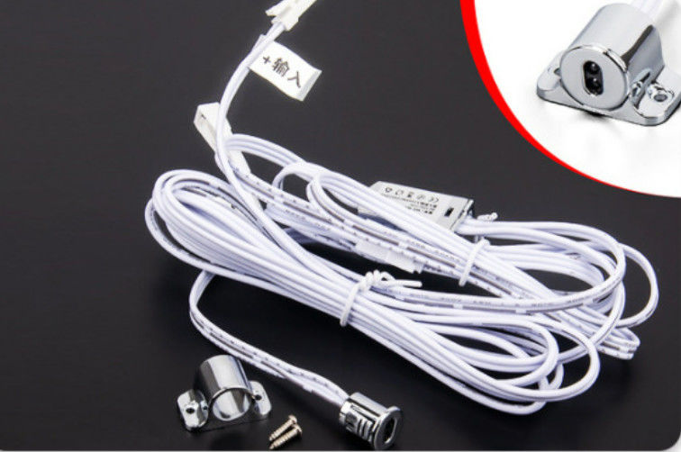 Sensor branco Smart infravermelho dos acessórios do sensor do diodo emissor de luz para a luz do tubo do diodo emissor de luz sob o armário