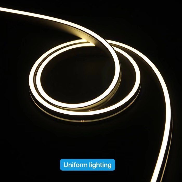 Luzes flexíveis do tubo de néon do silicone com temperatura de cor desde 1800 K a 6500K