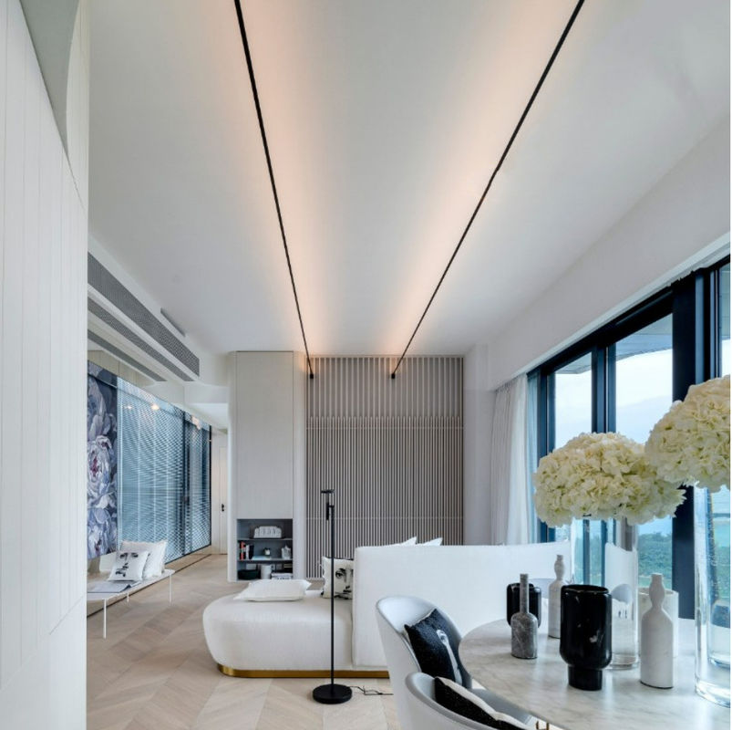A luz linear de iluminação interna 14.4W 120° 4m da skyline 5m 6m 8m conduziu a luz da corda do cabo flexível