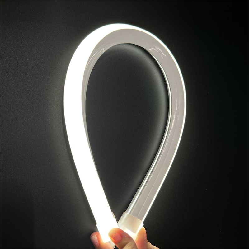 Decoração exterior interna de néon da luz de tira 12W do silicone do diodo emissor de luz 24v 3000K 4000K