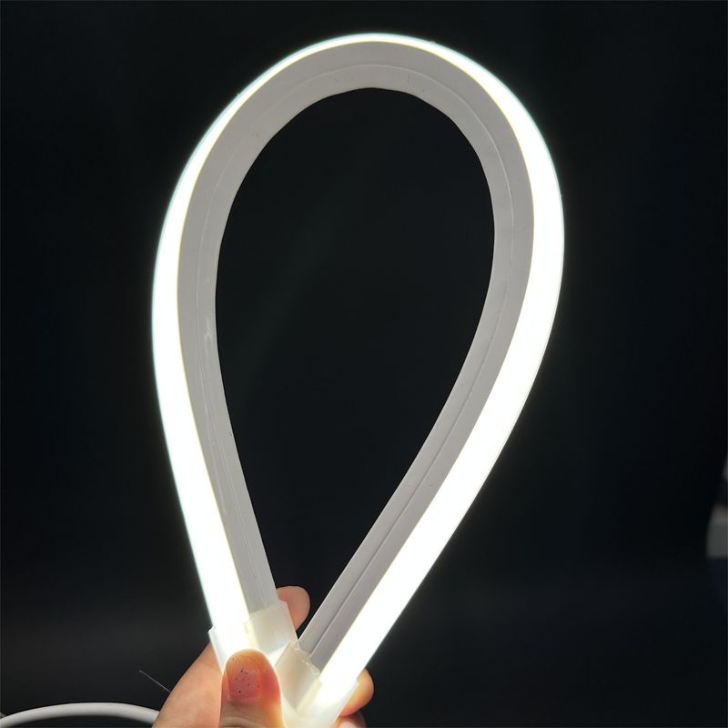 luz CRI>90 2700K de 120LEDs/M Silicone Neon Strip - luz 6000K/RGBW/RGB/DMX512