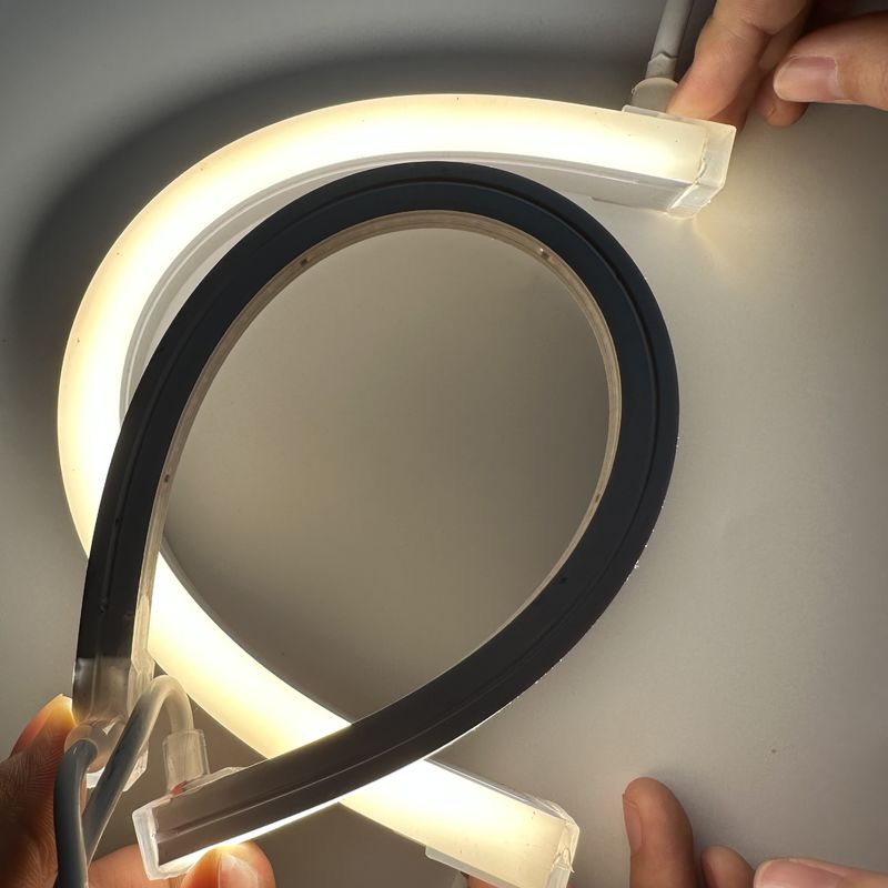Luz de tira de néon 2700K do silicone do diodo emissor de luz - 6000K/RGBW/DMX512 24V 1010 luz 1212 16116 de néon