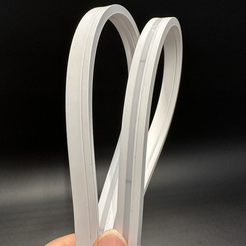 Luz de tira de néon clara de néon 1800K do diodo emissor de luz 5M/Roll do silicone duplo - temperatura de cor 6500K