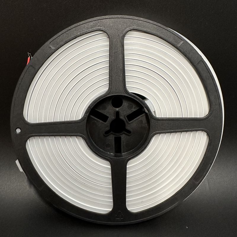 Luz de tira de néon clara de néon 1800K do diodo emissor de luz 5M/Roll do silicone duplo - temperatura de cor 6500K