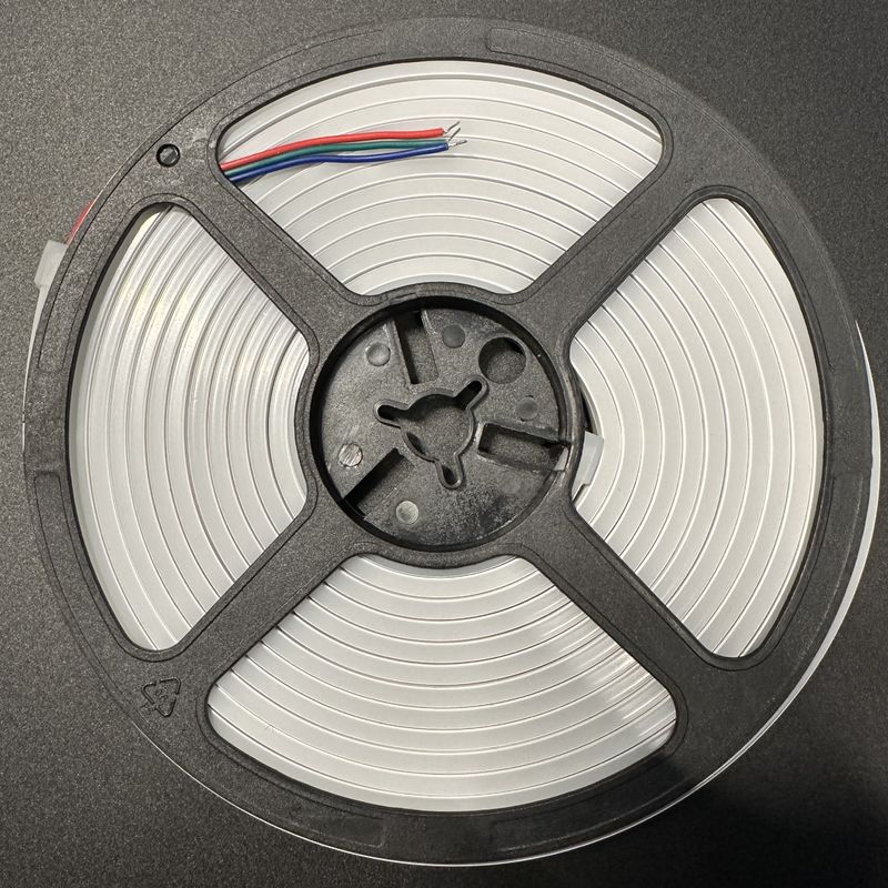 Impermeáveis luz de tira de néon de dobra lateral do silicone do diodo emissor de luz IP65 24V 0410 interna/exterior
